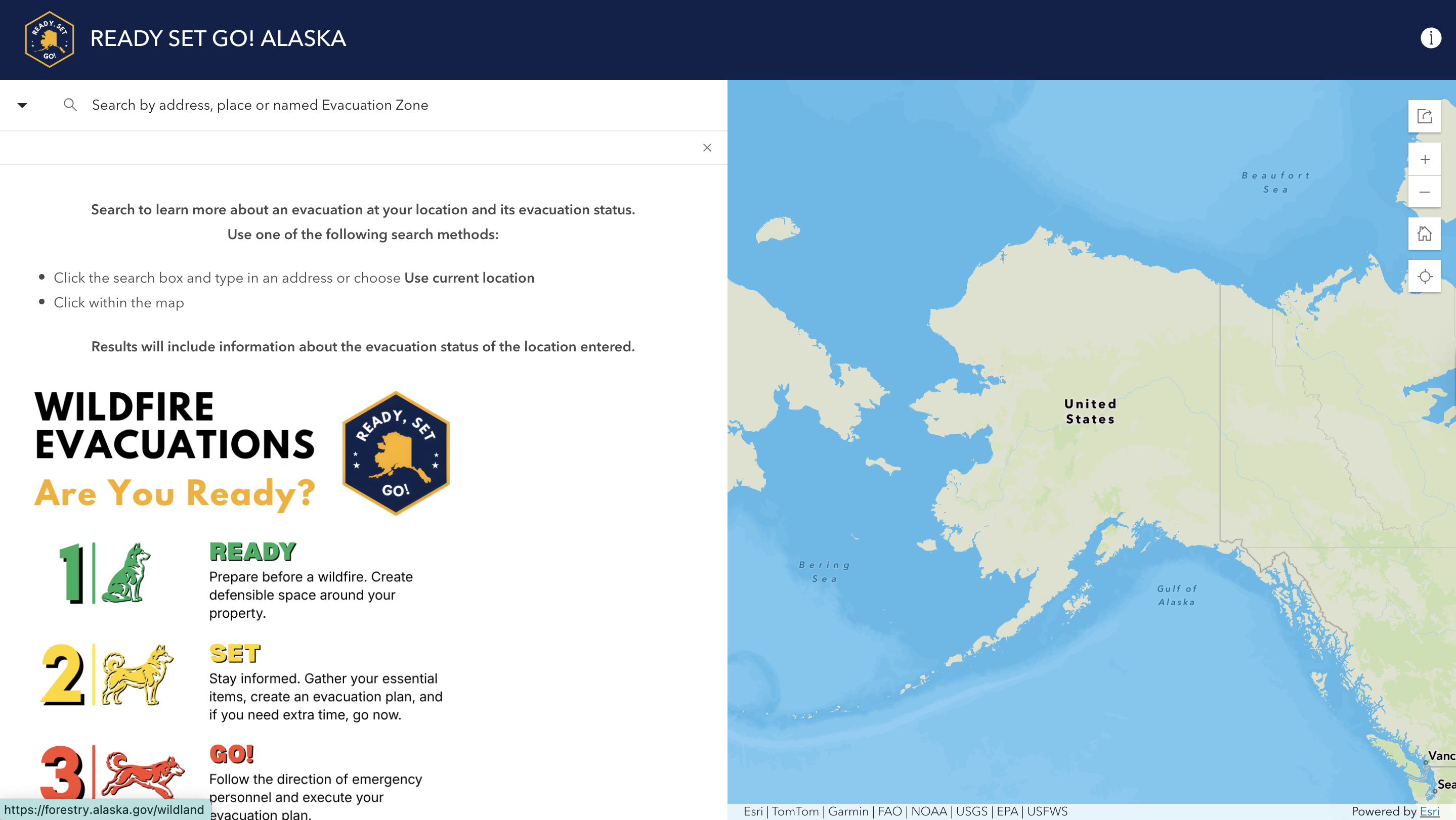 Evacuation Map